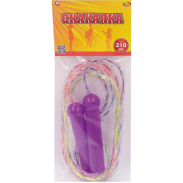 

Скакалка ABtoys, 210 см (в ассортименте)