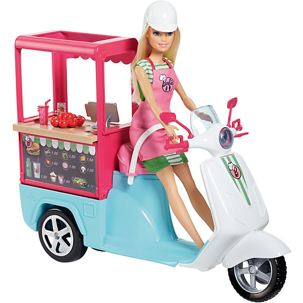 

Игровой набор Barbie "Профессии" Бистро-скутер