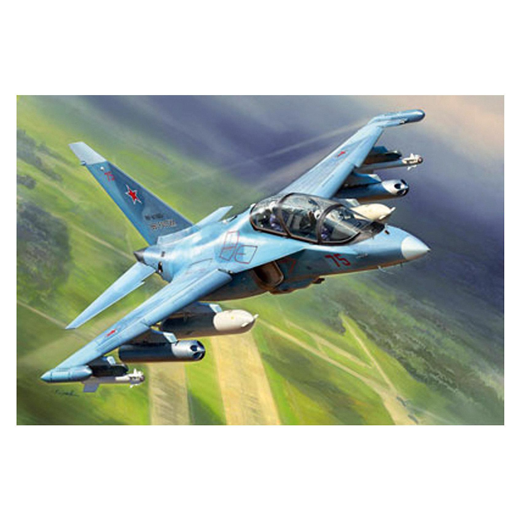 фото Сборная модель Российский учебно-боевой самолет "Як-130" Звезда