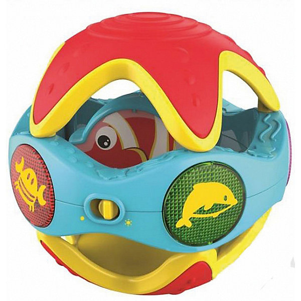 

Развивающая игрушка 1Toy "Kidz Delight" Шар с активностями, со звуком, мелодиями