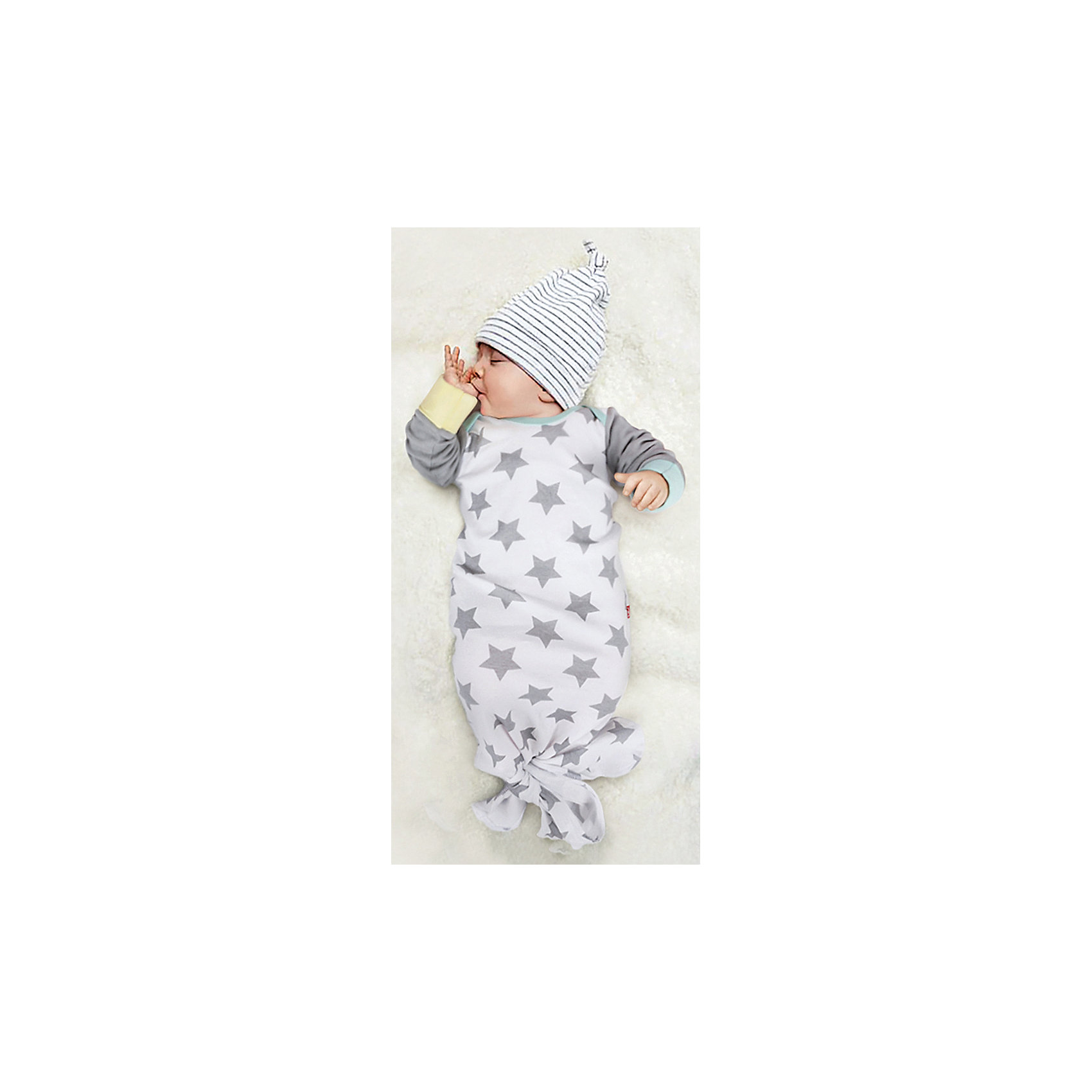 Боди-пеленка с длинным рукавом Happy Baby 