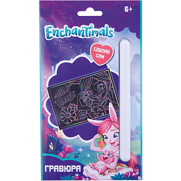 

Гравюра Centrum "Enchantimals" Бри Кроля, А5, Разноцветный
