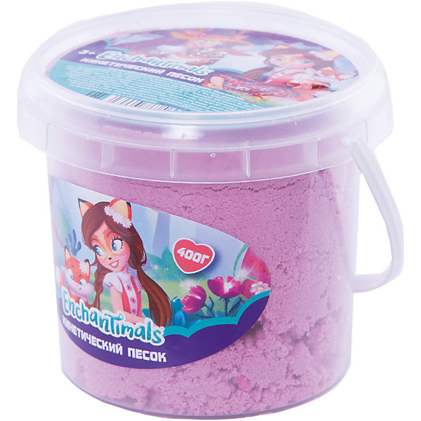 

Кинетический песок Centrum "Enchantimals" 400 гр (розовый), Разноцветный