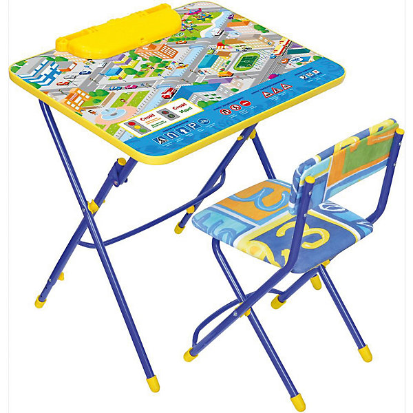 

Комплект мебели Nika Kids "Правила дорожного движения" (мягкое сиденье), Синий