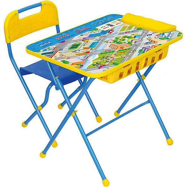 

Комплект мебели Nika Kids "Правила дорожного движения" (большой пенал), Синий