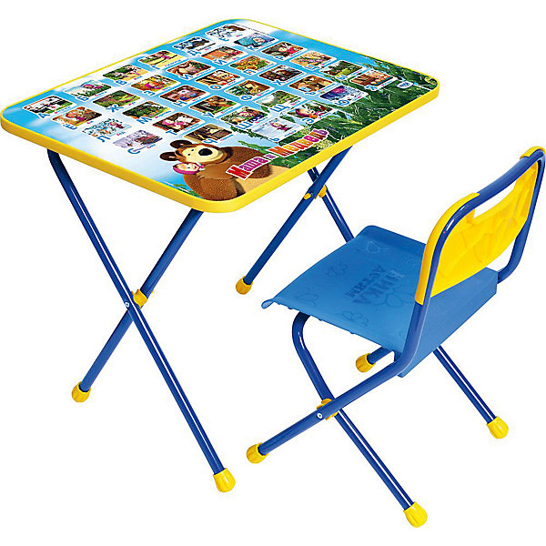 

Комплект мебели Nika Kids "Маша и Медведь" Азбука 1, Синий, Комплект мебели Nika Kids "Маша и Медведь" Азбука 1