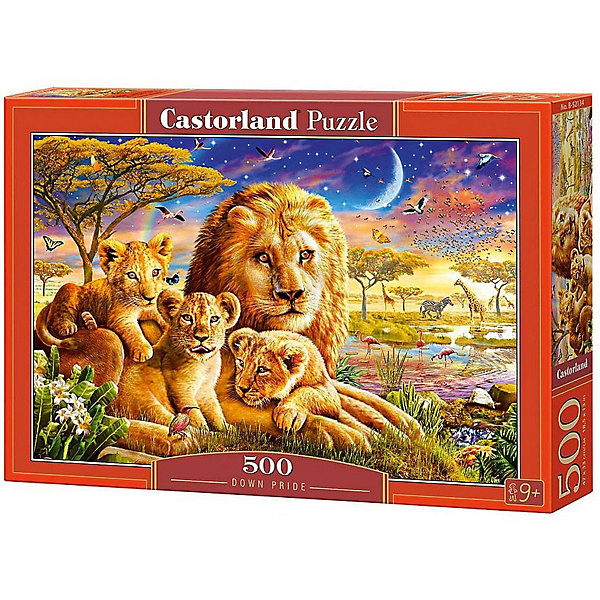 

Пазл Castorland "Семья львов" 500 деталей