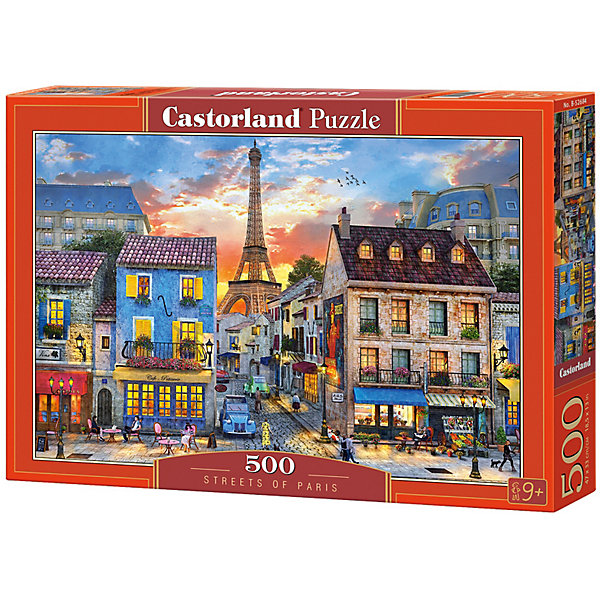 

Пазл Castorland "Улицы Парижа" 500 деталей