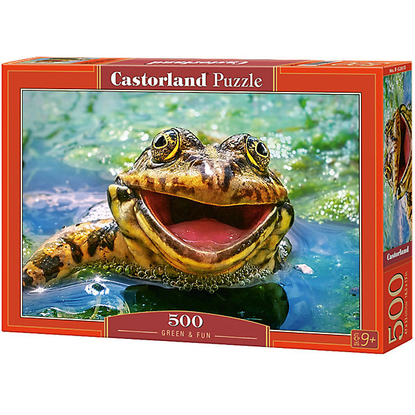 

Пазл Castorland "Зеленая и забавная" 500 деталей