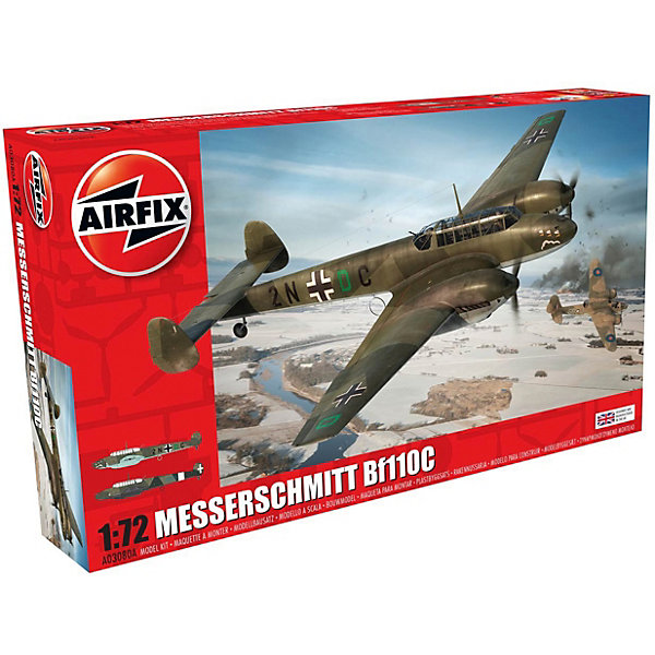 

Сборная модель Airfix "Истребитель Messerschmitt Bf110C/D" 1:72
