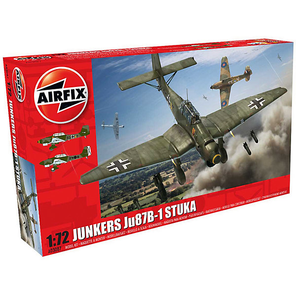 

Сборная модель Airfix "Самолет Junkers Ju87 B-1 Stuka" 1:72