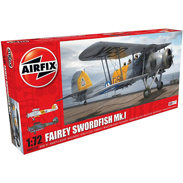 

Сборная модель Airfix "Бомбардировщк Fairey Swordfish Mk.I" 1:72