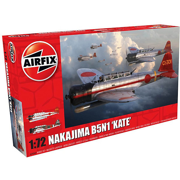 

Сборная модель Airfix "Самолет Nakajima B5N1 "Kate" 1:72