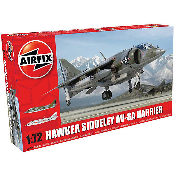 

Сборная модель Airfix "Истоебитель Hawker Siddeley Harrier AV-8A" 1:72