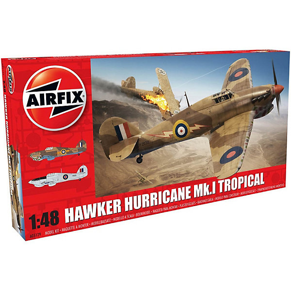 

Сборная модель Airfix "Истребитель Hawker Hurricane Mk.I - Tropical" 1:48