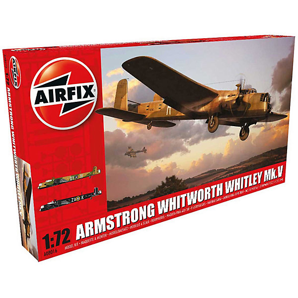 

Сборная модель Airfix "Самолет Armstrong Whitworth Whitley Mk.V" 1:72