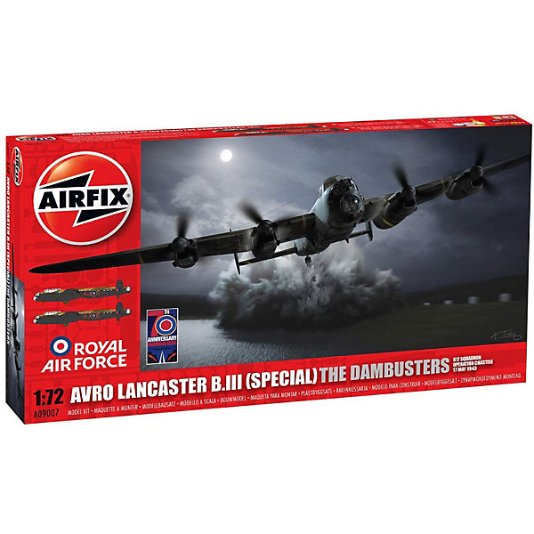 

Сборная модель Airfix "Самолет Avro Lancaster B.III (Special) The Dambusters" 1:72