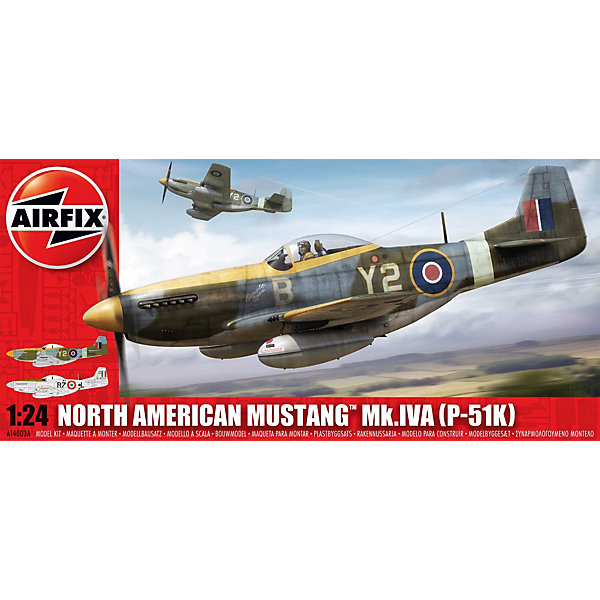 

Сборная модель Airfix "Самолет North American P-51K/RF Mustang "1:24