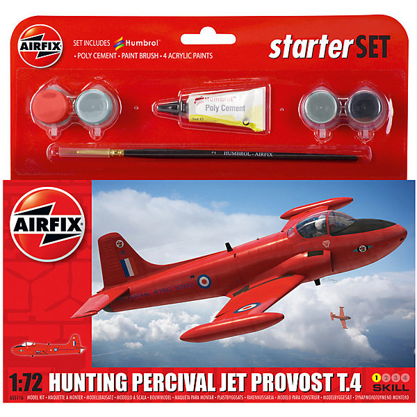 

Подарочный набор Airfix "Самолет Hunting Percival Jet Provost T3" 1:72