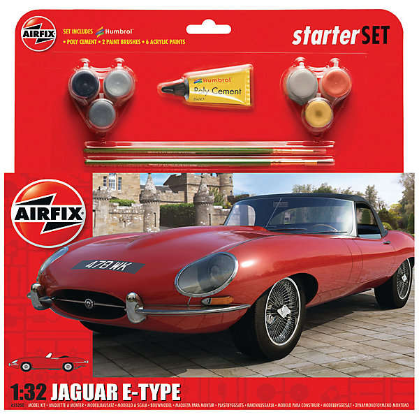 

Сборная модель Airfix "Автомобиль Jaguar EAirfixType" 1:32