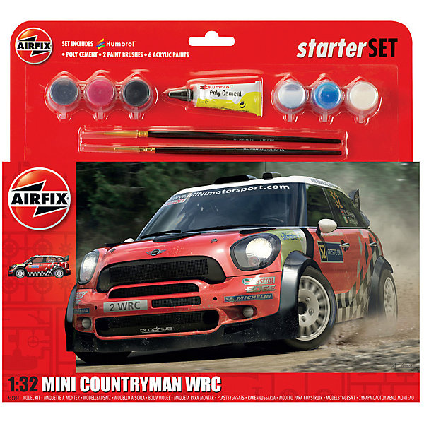 

Подарочный набор Airfix"Автомобиль MINI Countryman WRC" 1:32