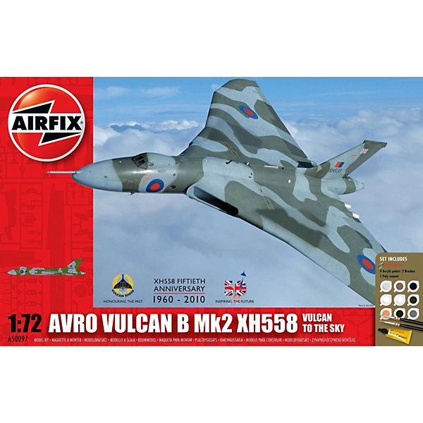 

Подарочный набор 2Самолет Avro Vulcan B Mk2 XH558" 1:72