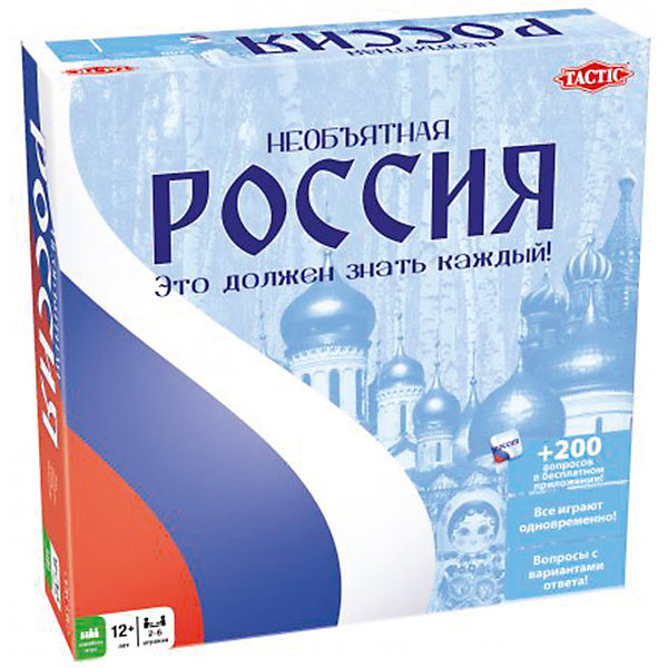 фото Настольная игра Tactic Games Необъятная Россия