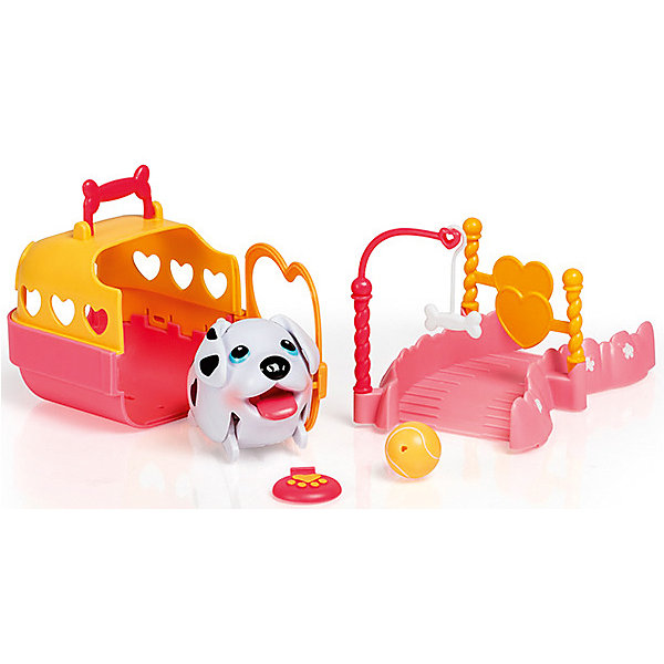 

Игровой набор Spin Master "Chubby Puppies" Детская площадка с далматинцем, Черный/белый