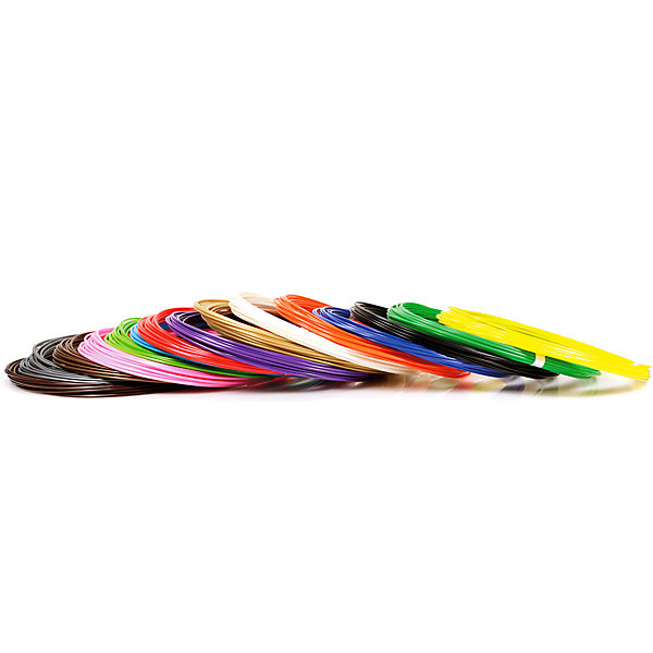 фото Набор пластика для 3D ручек Unid "ABS-15" 15 цветов, 10 м каждый