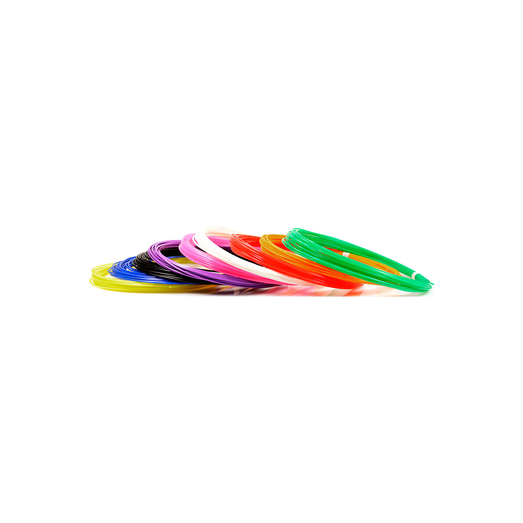 фото Набор пластика для 3D ручек Unid "PLA-9" 9 цветов, 10 м каждый