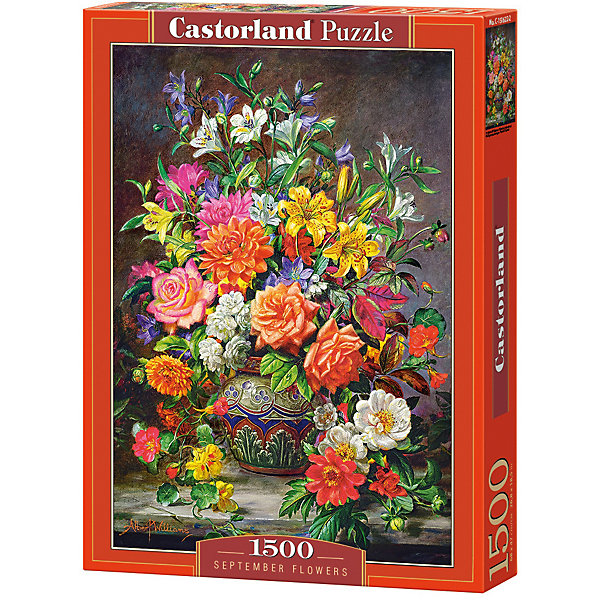 Пазл Castorland Сентябрьские цветы 1500 деталей 7590983