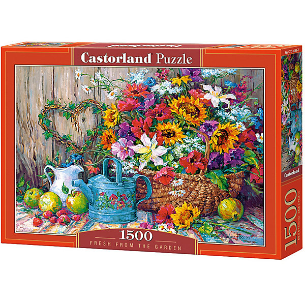 

Пазл Castorland "Садовые цветы" 1500 деталей
