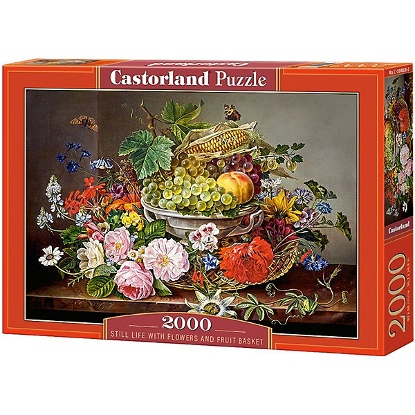 

Пазл Castorland "Натюрморт с цветами" 2000 деталей