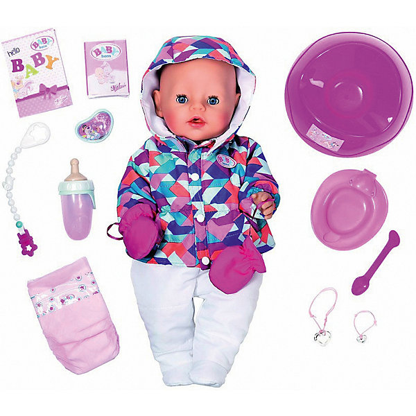

Интерактивная кукла Zapf Creation "Baby Born", зимняя пора, 43 см