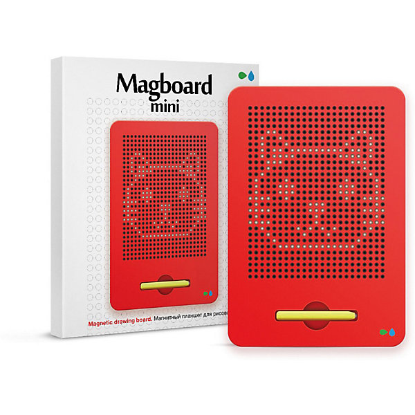 

Магнитный планшет для рисования "Magboard mini", красный, Магнитный планшет для рисования "Magboard mini",
