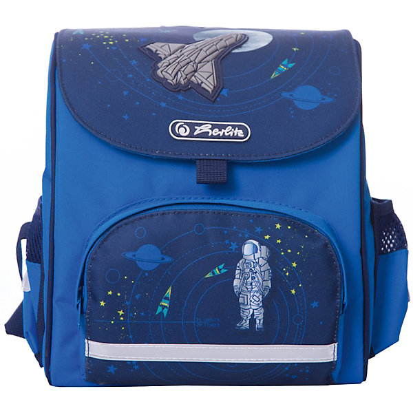 

Ранец Herlitz "Mini Softbag" Space, дошкольный, Синий