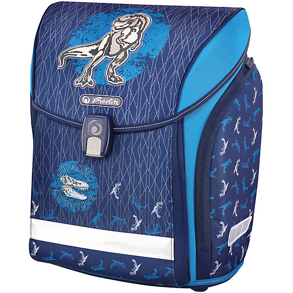 фото Ранец Herlitz Midi New Plus, Blue Dino