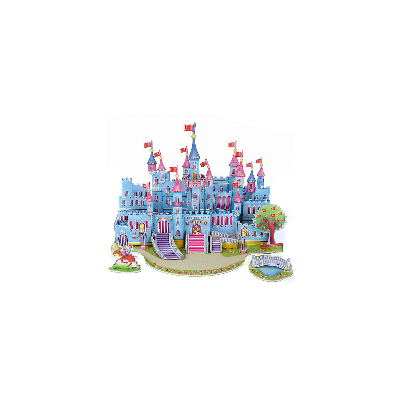фото 3D пазлы Funny "Голубой замок", 38 деталей