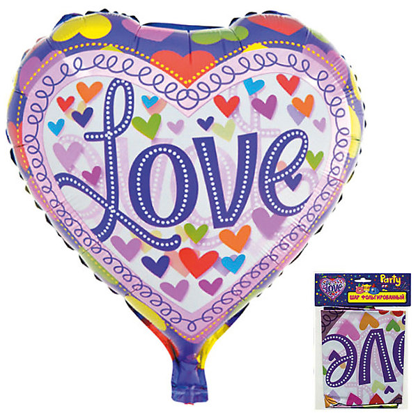 

Фольгированный шар ACTION! "I love you", 51х47см
