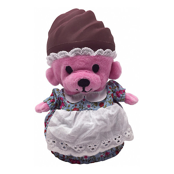 

Игрушка "Медвежонок в капкейке" Cupcake Bears, Шокко, Braun/lila