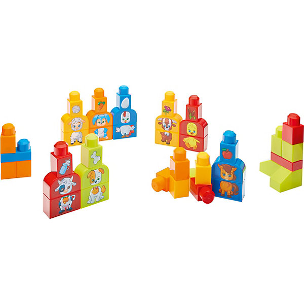 

Обучающий конструктор Mega Bloks "Изучаем животных"