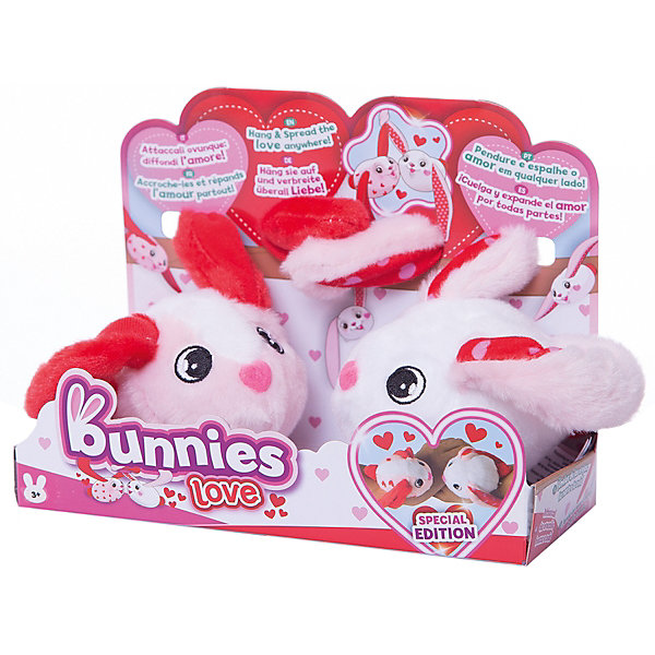 

Кролики Bunnies IMC Toys Подарочная серия , 2шт. в упаковке, Красный/белый, Кролики Bunnies IMC Toys Подарочная серия , 2шт. в упаковке