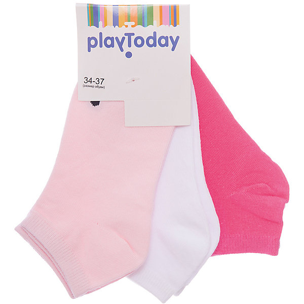 

Носки PlayToday для девочки, Белый