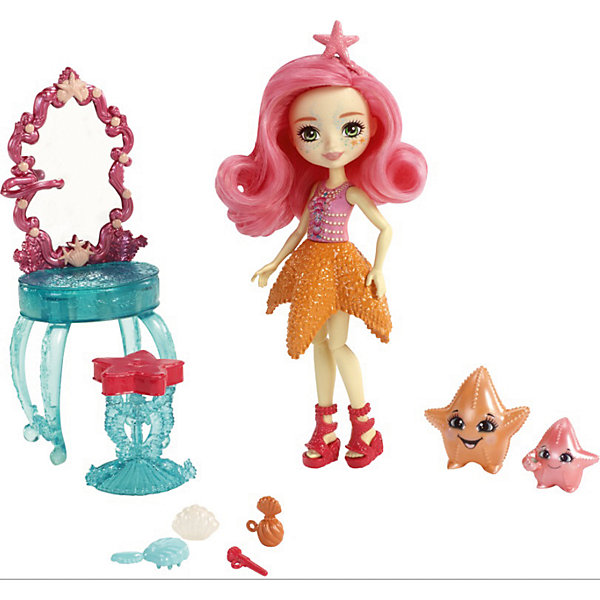 

Игровой набор Enchantimals «Морские подружки с друзьями» Старлинг и ее морские звездочки, 15 см