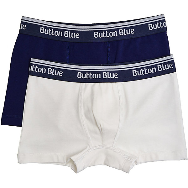 

Трусы, 2шт. Button Blue для мальчика, Белый