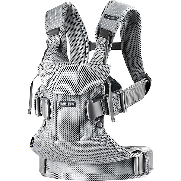 

Рюкзак-переноска BabyBjorn ONE Mesh new version, серебряный