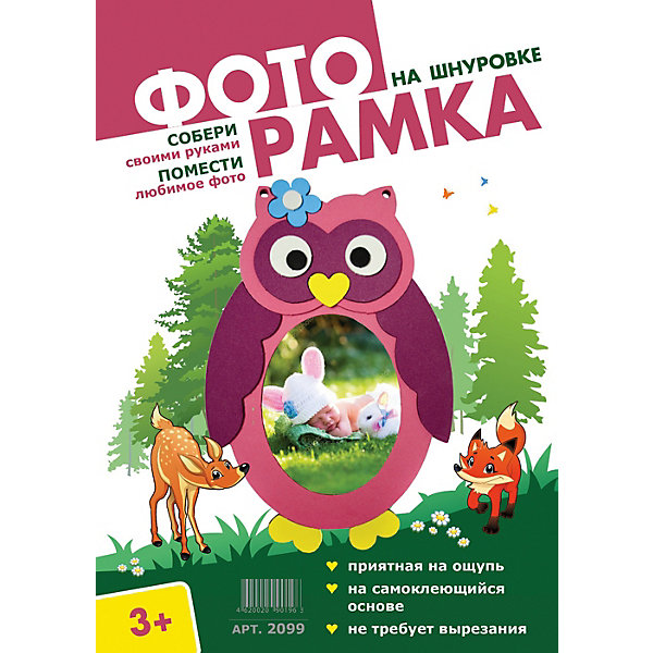 

Фоторамка Сова, Разноцветный