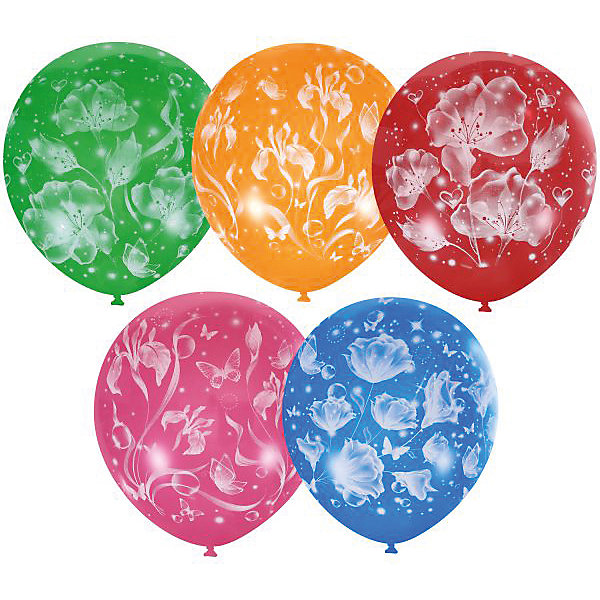 Воздушные шары "Фантазия" 25 шт., пастель + декоратор Latex Occidental 7771189
