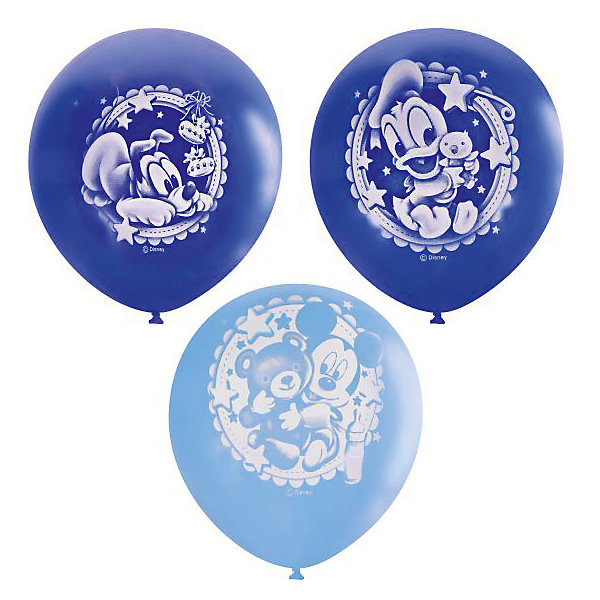 Воздушные шары "Дисней. Малыш" 25 шт., пастель + декоратор Latex Occidental 7771225