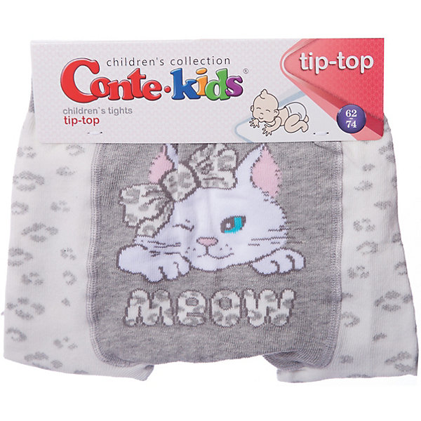 

Колготки Conte-kids Tip-Top, Серый